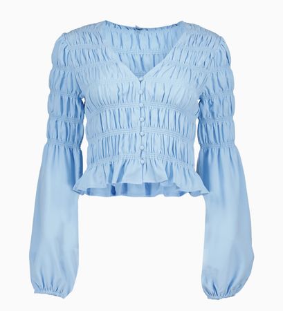 New Yorker Bluse hellblau - neu
