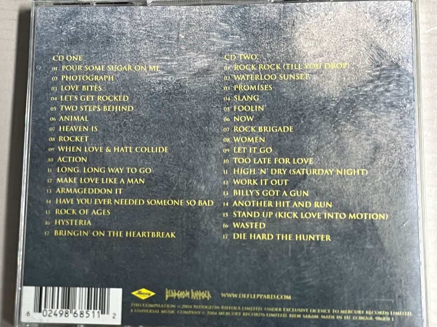 CDs: Def Leppard - Best Of AOR – Gebraucht aus Muri b. Bern von AdidasCollector 1
