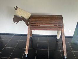 Holzpferd, Marke Wildkinder, handgefertigt