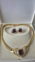 Schmuckset Collier Ohrclips
