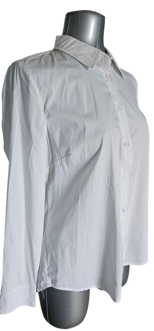 Zebra Blusen: Weisses Damen Hemd, Top Zustand, Gr. L – Neu (gemäss Beschreibung) aus Langenthal von SecondChanceShop 2