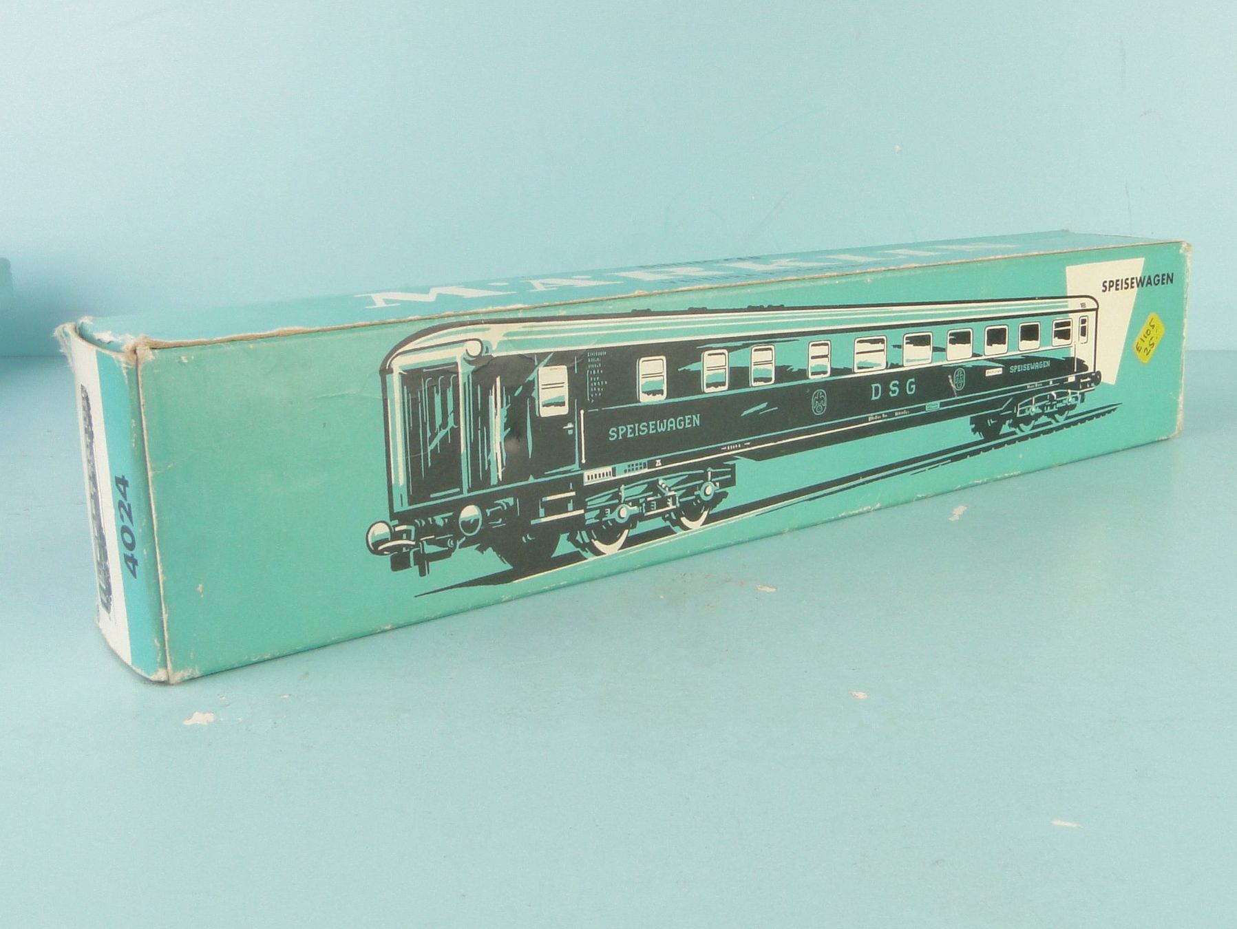 Märklin Modellini di ferrovie: Märklin 4024 DSG Speisewagen, Blech – Usato da Bülach venduto da cann11 7