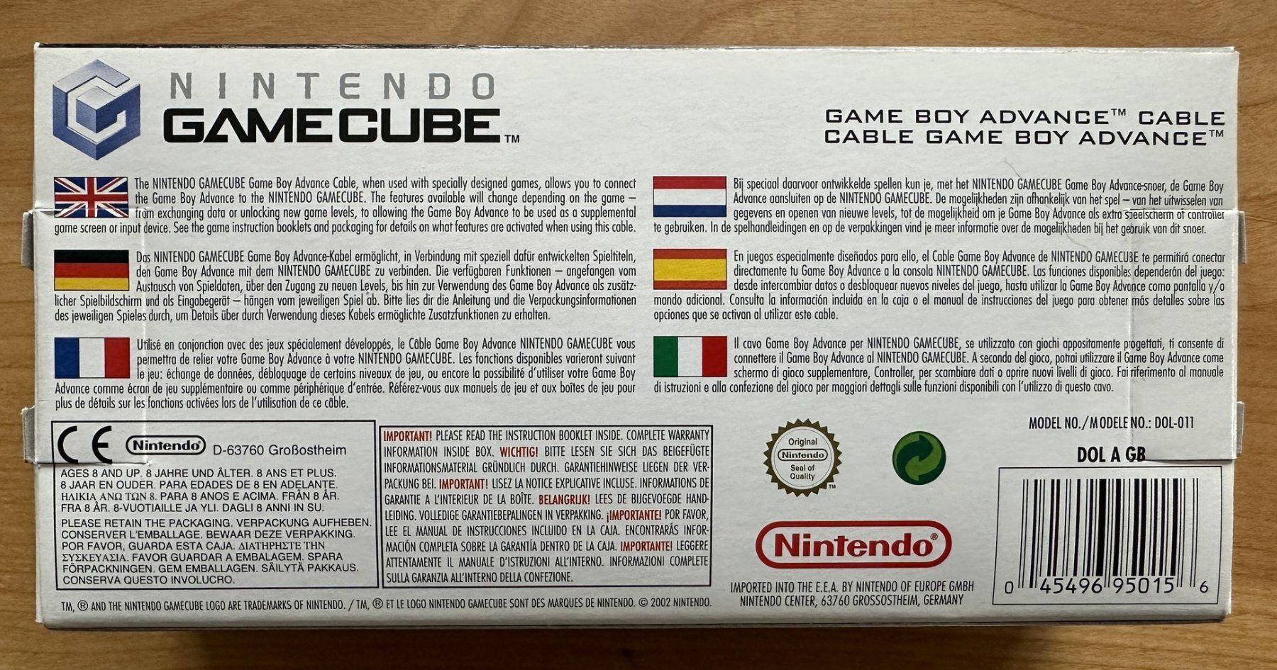 Nintendo Konsolen: Nintendo Gamecube Gameboy Advance GBA Link Kabel / Neu – Neu (gemäss Beschreibung) aus Stadel b. Niederglatt von  1