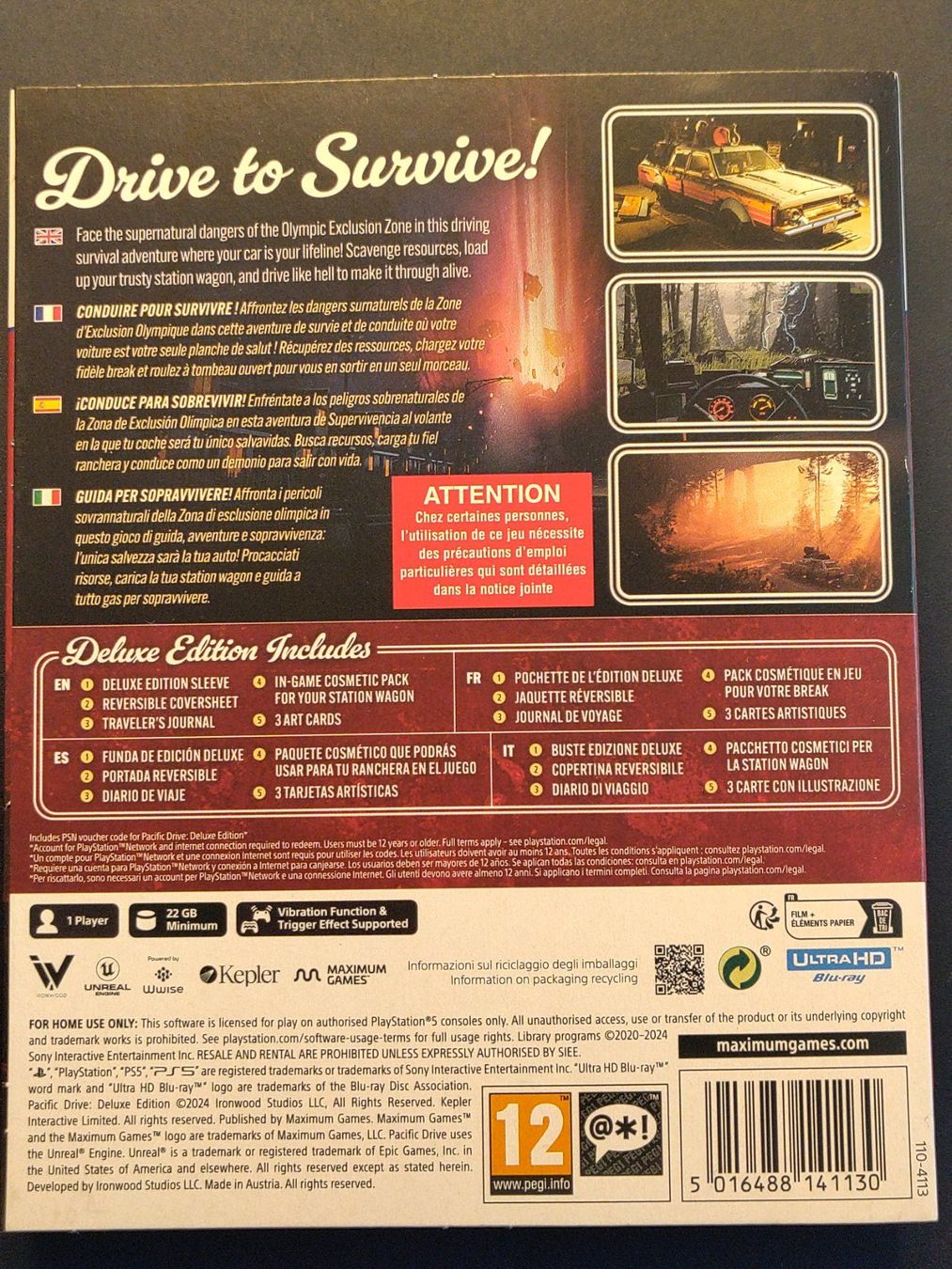 Sony Giochi: Pacific Drive Deluxe Edition PS5 – Nuovo (secondo la descrizione) da Gutenswil venduto da N1ck_Name 3