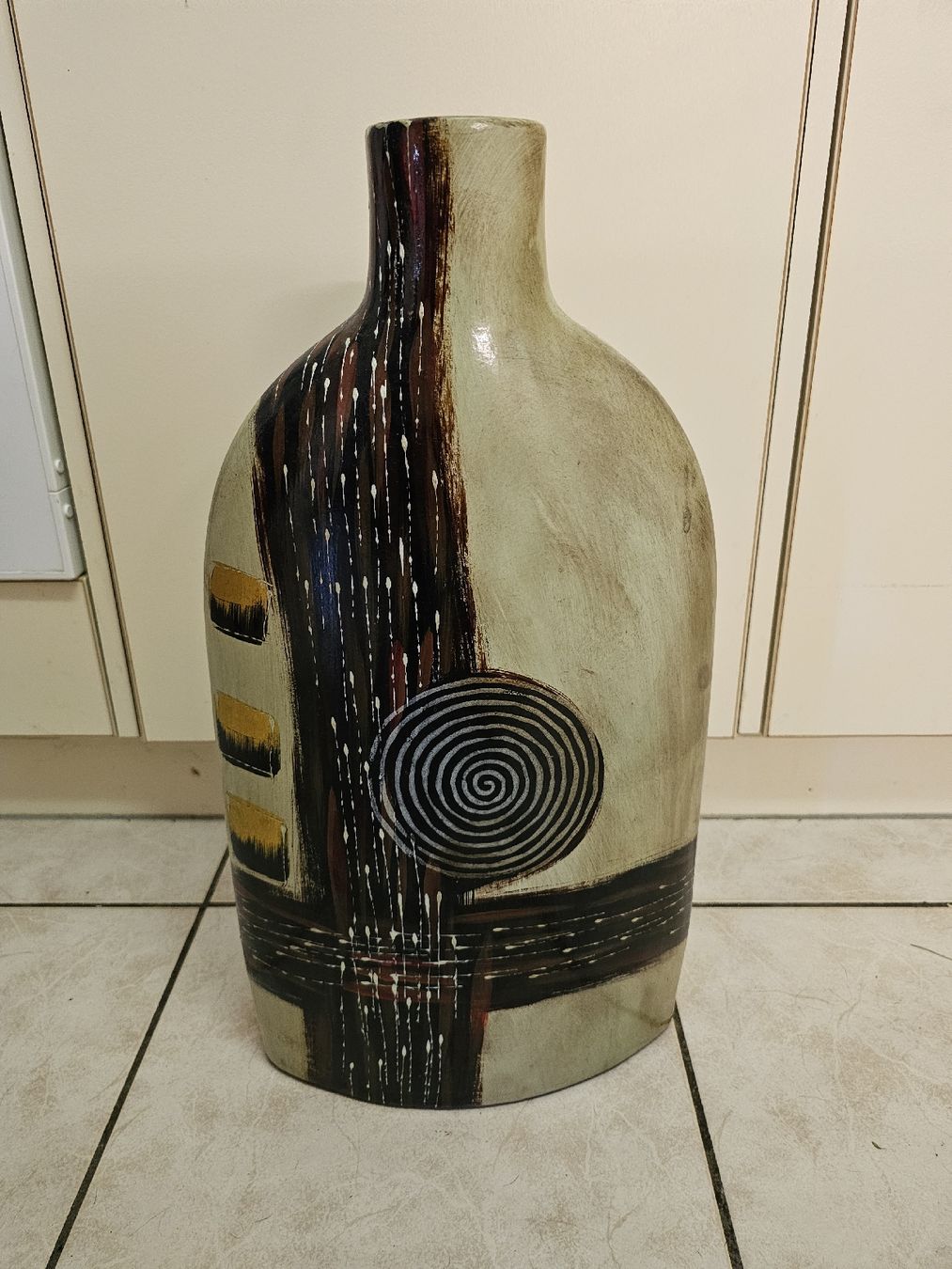 Vase & Récipients: kunstvolle Blechvase – D'occasion à Meisterschwanden par Hummer21 1