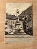 Alte Postkarte Bozen, Walther-Denkmal, Top Zustand!