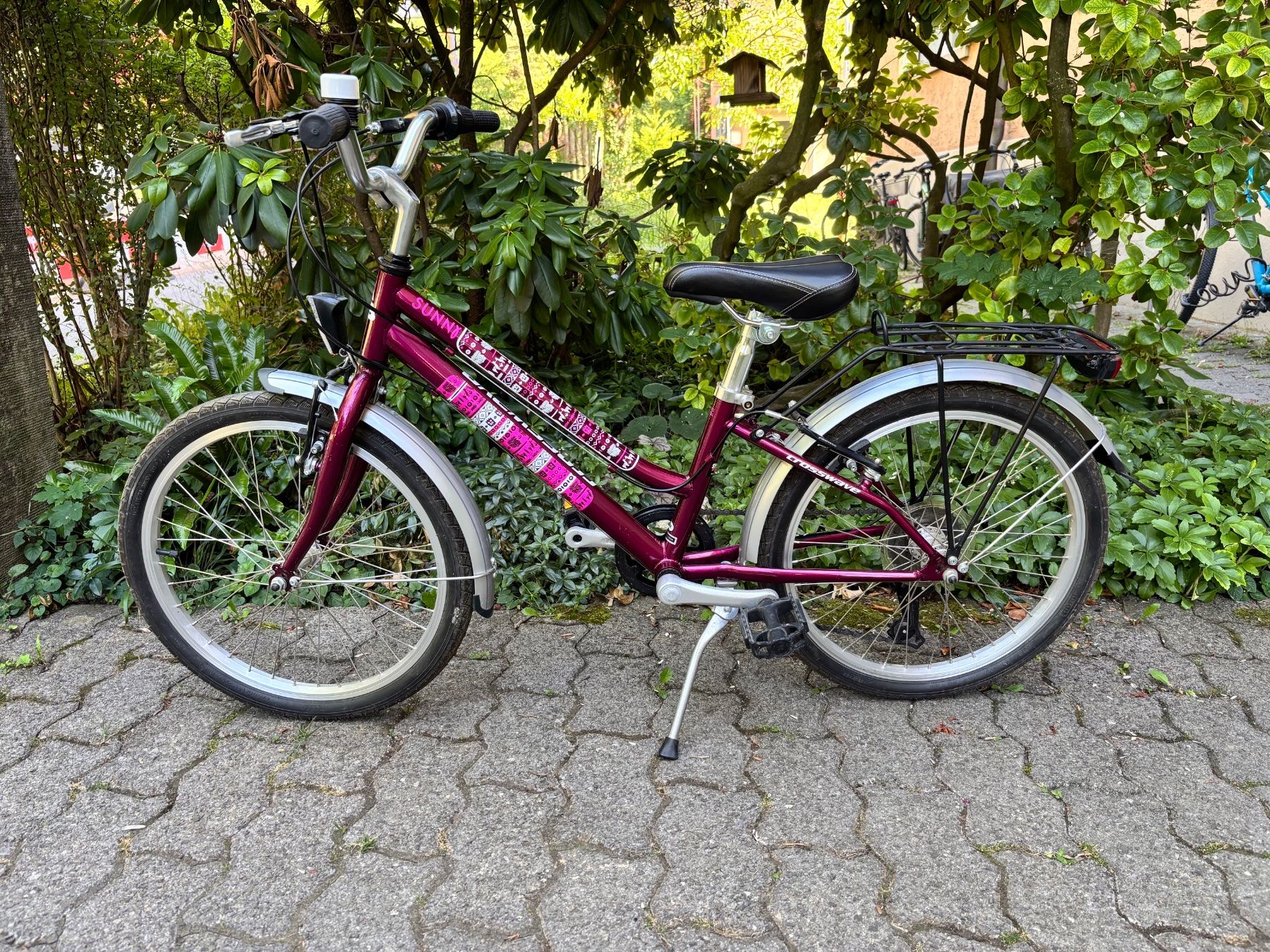 Crosswave Velos: Kindervelo / 20 Zoll / bordeauxrot – Gebraucht aus Zürich von SophiaC