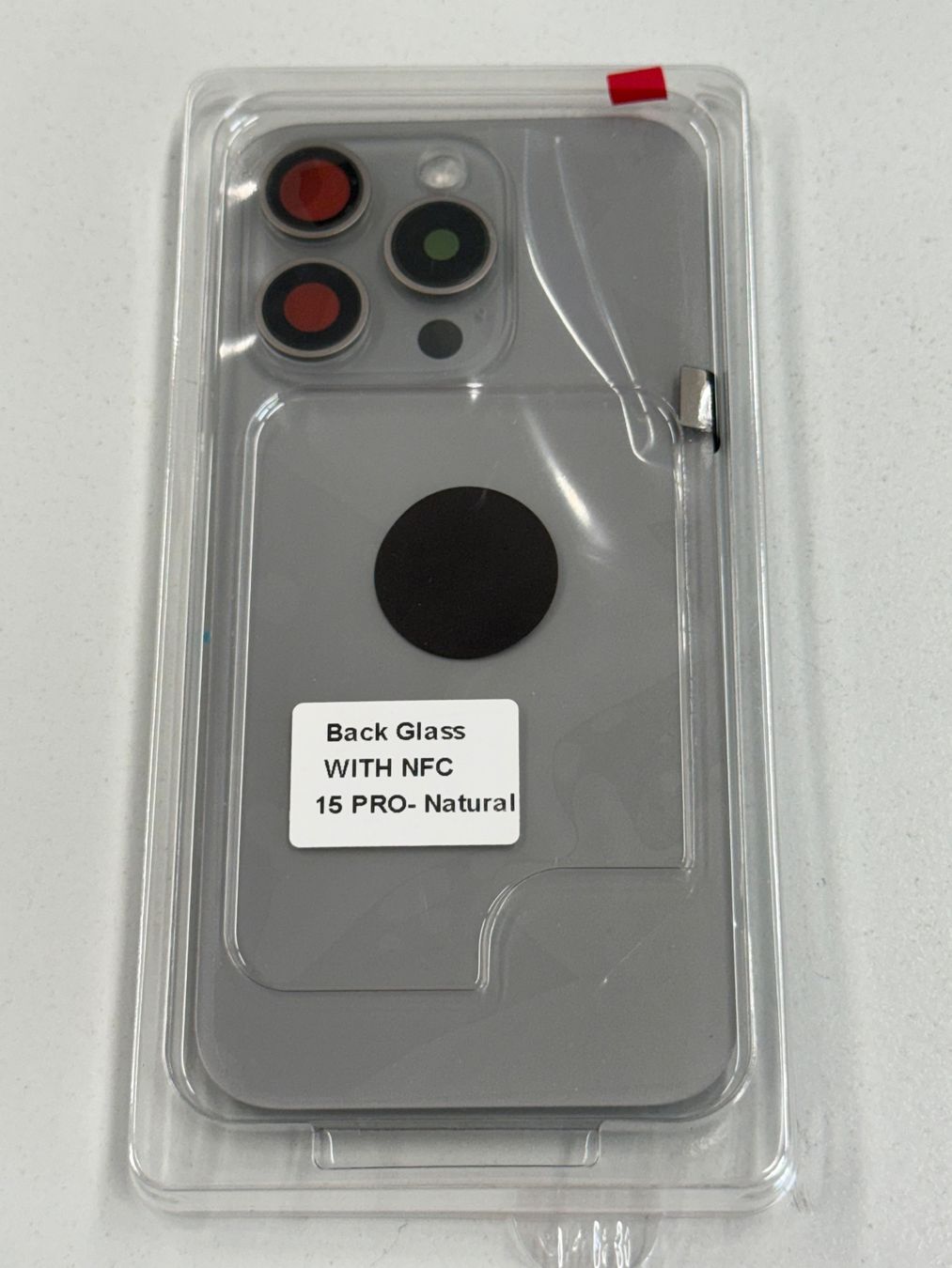 Apple Telefoni cellulari / Smartphones: Vitre Arrière pour iPhone 15 Pro avec NFC | Flash – Nuovo e nell'imballaggio originale da Zug venduto da ElPhone 1