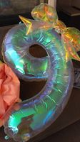 Grosser Zahlenballon 9