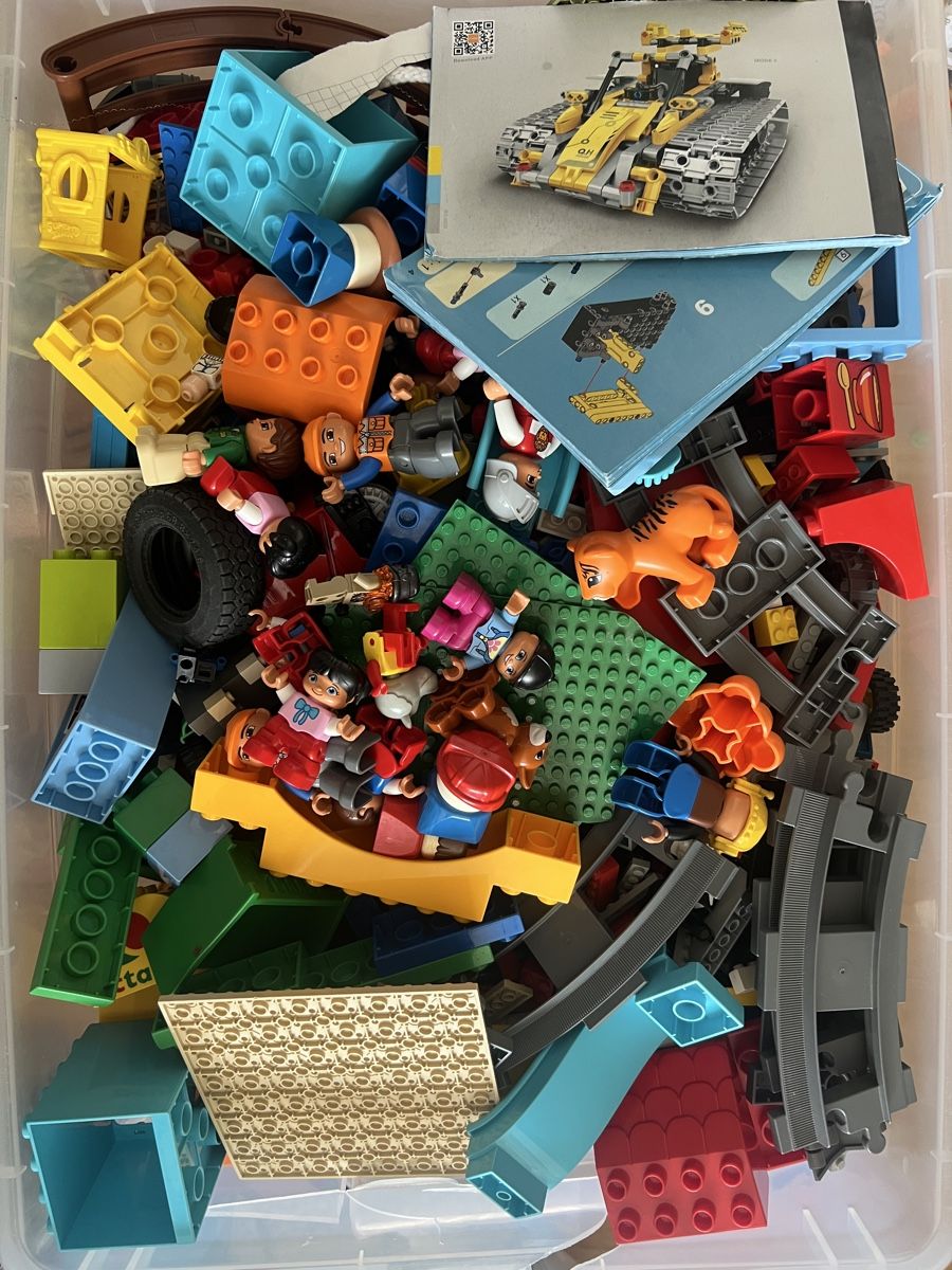 Lego Spielzeuge: Mixed Lego Duplo, Technic bricks 15 kg – Gebraucht aus Forch von els_dl9k