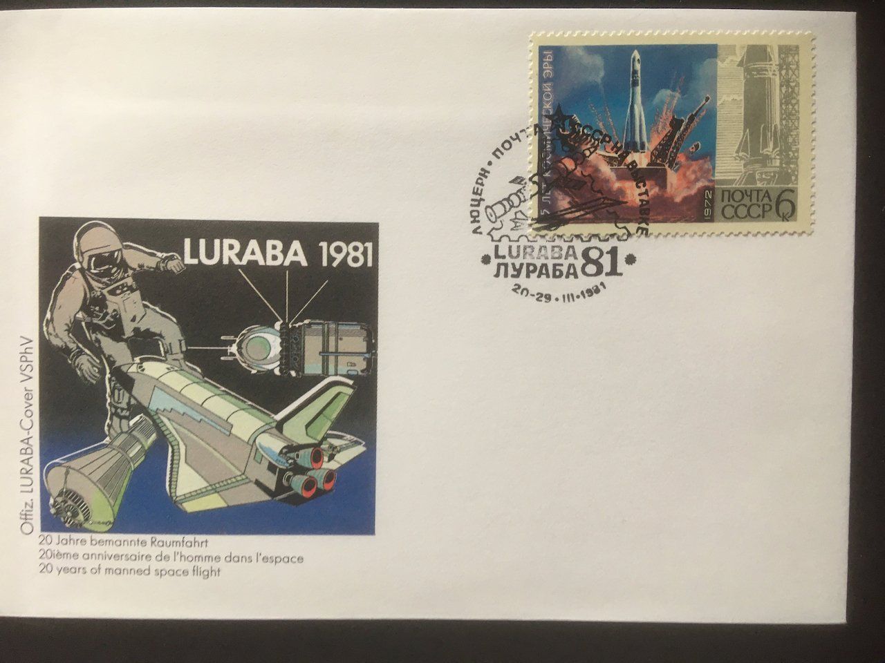 Tutti i francobolli: 6 Sonderbriefe LURABA 1981 – Usato da Nesslau venduto da andi_hon 3