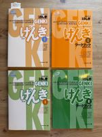 Livres langue Japonais Genki I & II manuels + exercices NEUF