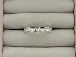 Original Thomas Sabo Ring Kreise mit weissen Steinen Silber