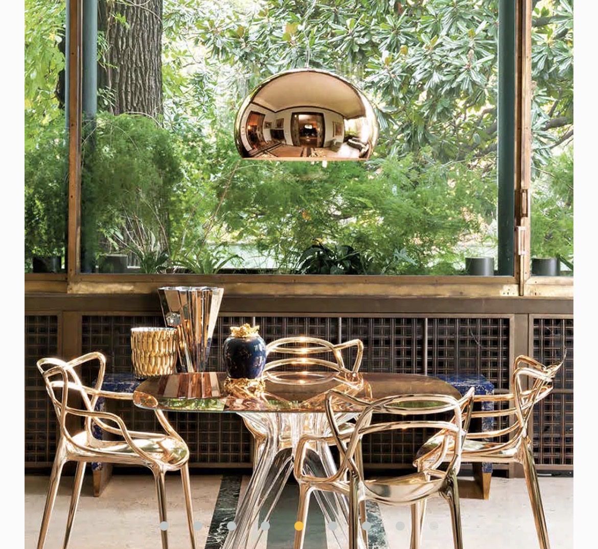 Kartell Lustres & lampes de plafonds: Kartell Fly Small - Pendant Lamp Copper – Neuf (Voir description) à Pfäffikon SZ par DJ_Azalea 1