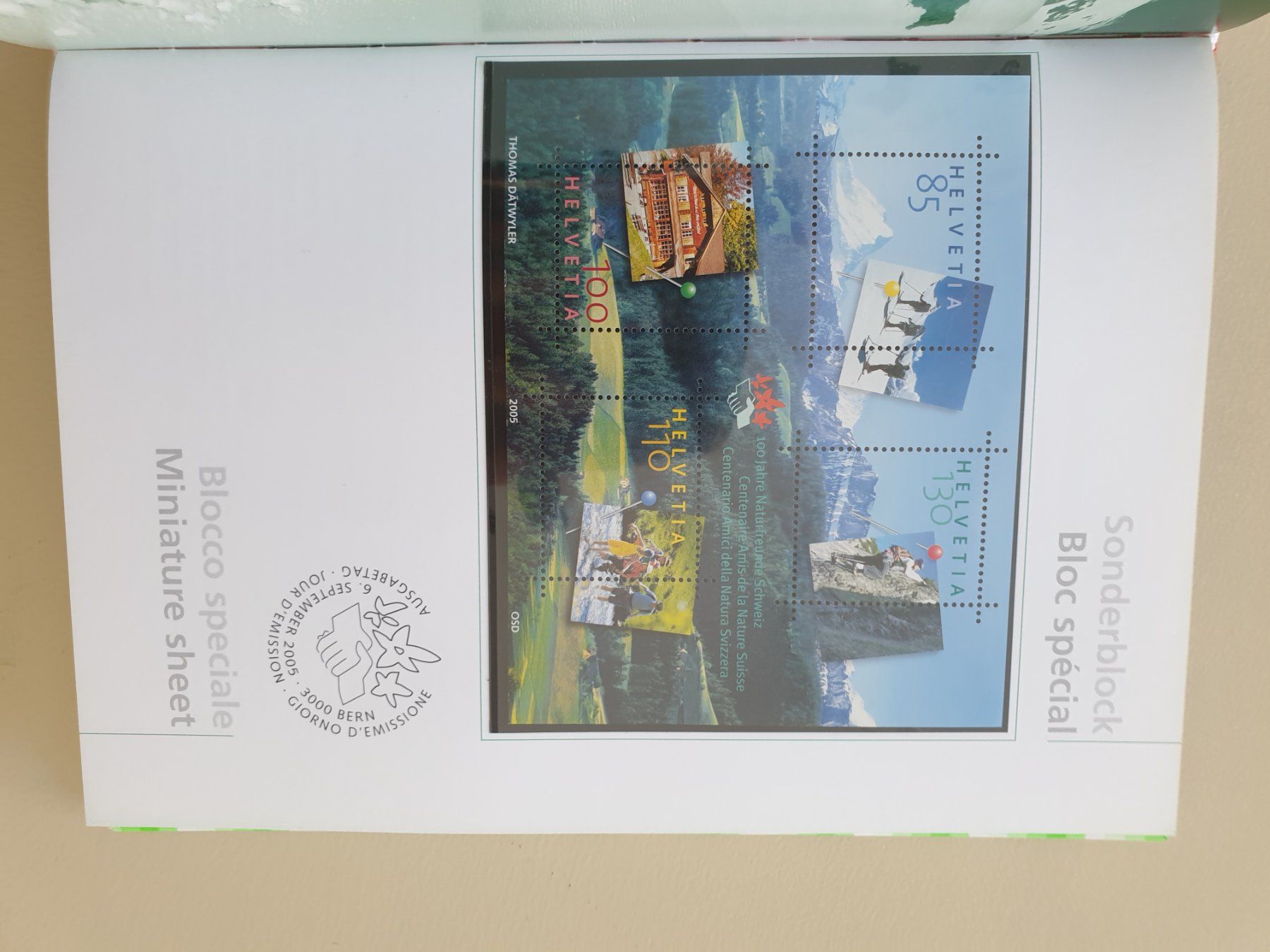 Tutti i francobolli: La collection suisse 2005 postfrisch Top – Nuovo (secondo la descrizione) da Frauenfeld venduto da Kasico 9