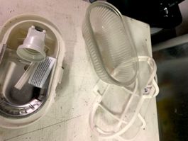 IKEA Lampe geeignet für außen und innen Haus/Wohnung.