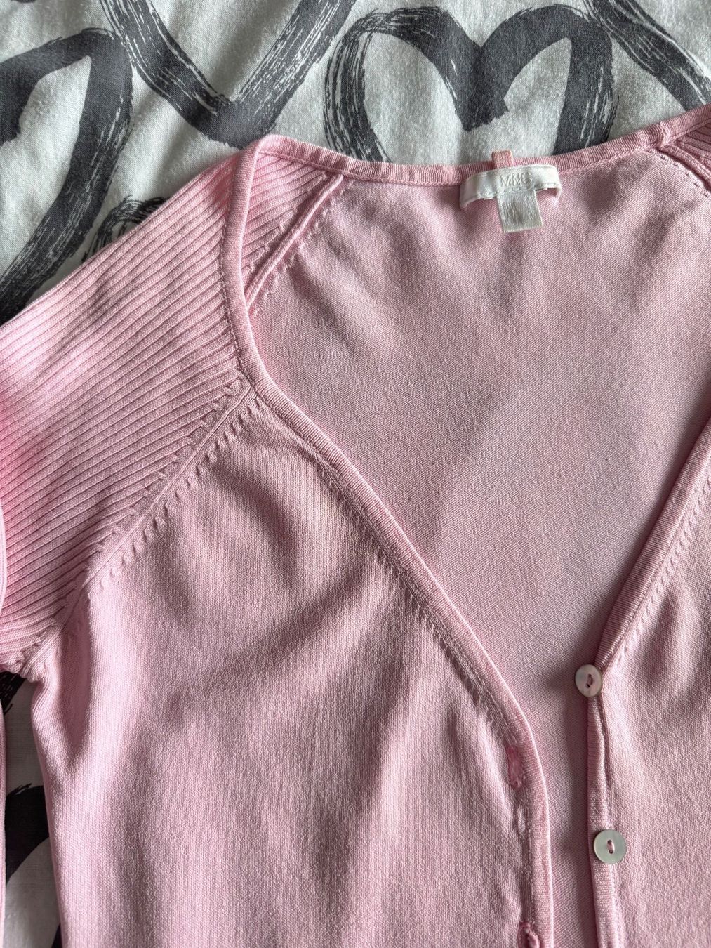 Mango Vestes: Cardigan rose pâle – Neuf (Voir description) à Montreux par Izapechee 3