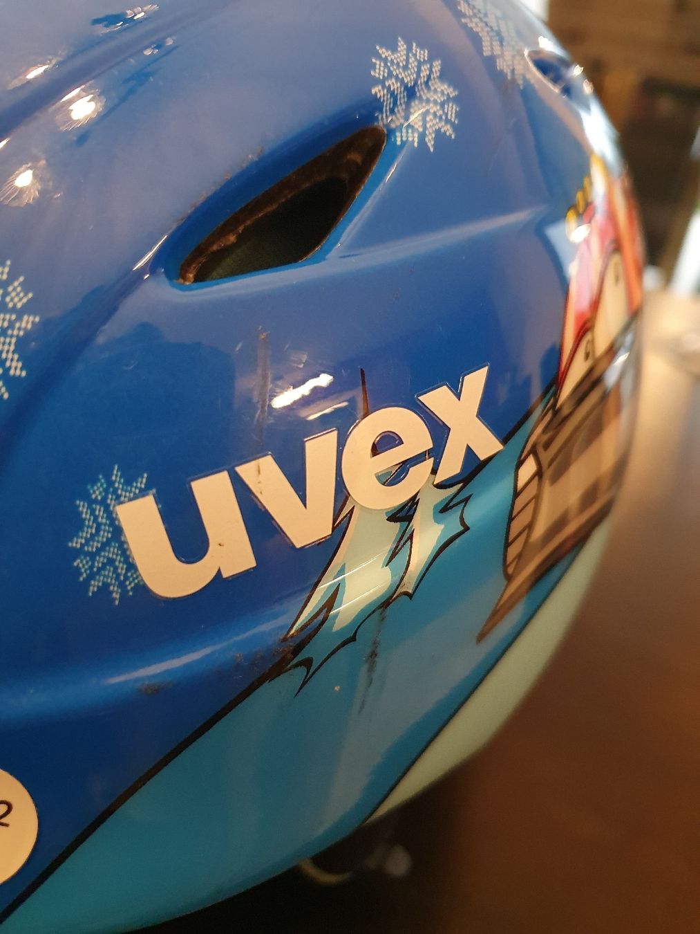Uvex Helme: Casque uvex de ski pour enfant – Gebraucht aus Le Noirmont von Guiguiguette 4