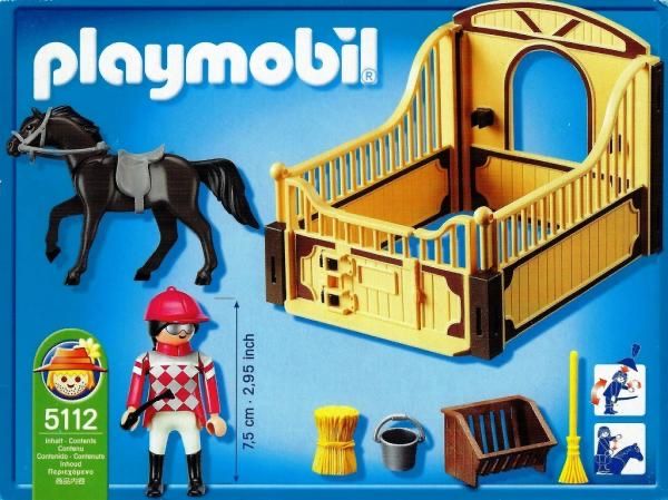 Playmobil Giocattoli: Playmobil 5112  Horse stall – Usato da Fleurier venduto da Carolina_11 1