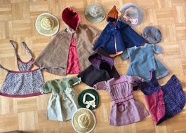 14-teiliges Vintage Puppenkleider Lot No.9