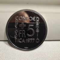 5Fr Erinnerungsmünze 1977 Johann Heinrich Pestalozzi (1)
