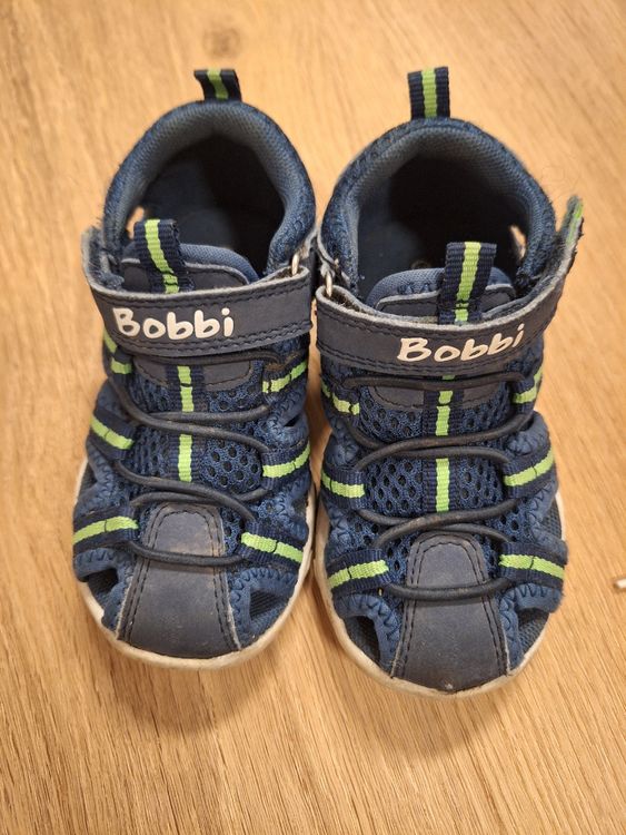 Chaussures garçon: Bobbi Sommerschuhe Gr. 22, Jungen Sandalen, blau grün – D'occasion à Kirchberg BE par mila033