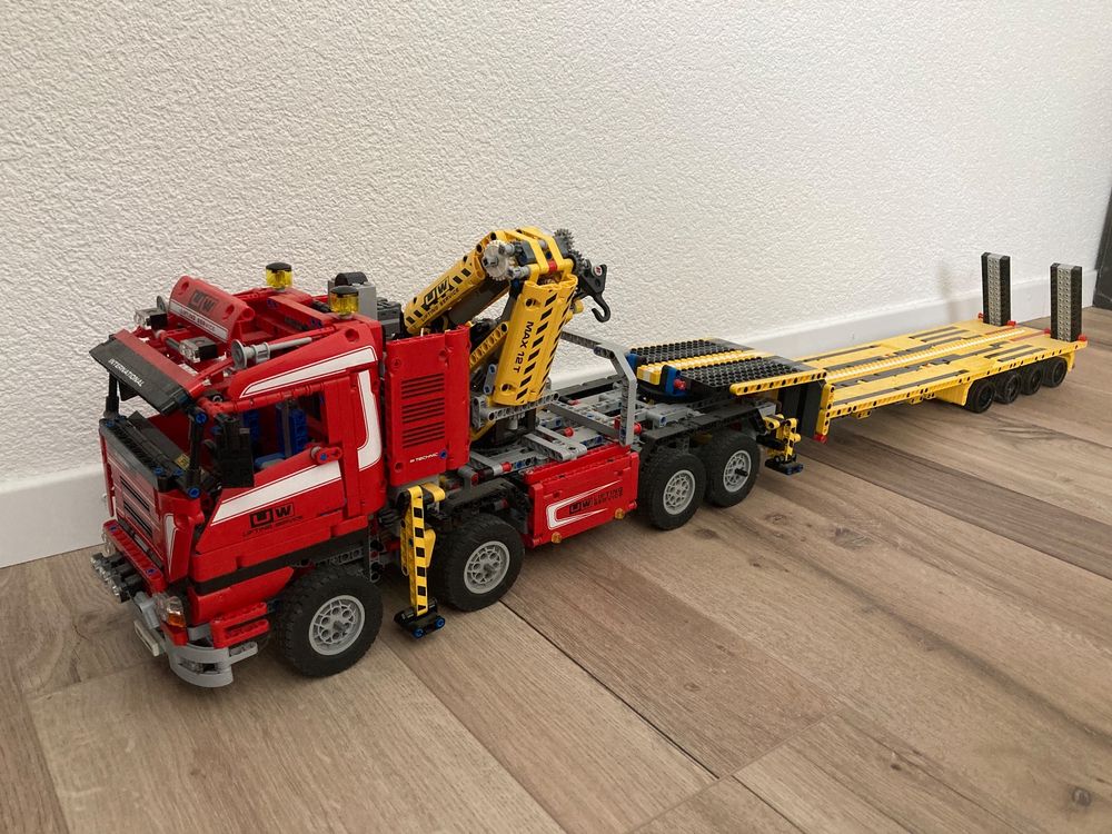 Lego Technic Lkw Mit Anhanger