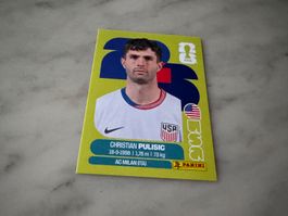 Panini Fussball WM 2026 Sticker Christian Pulisic USA 16