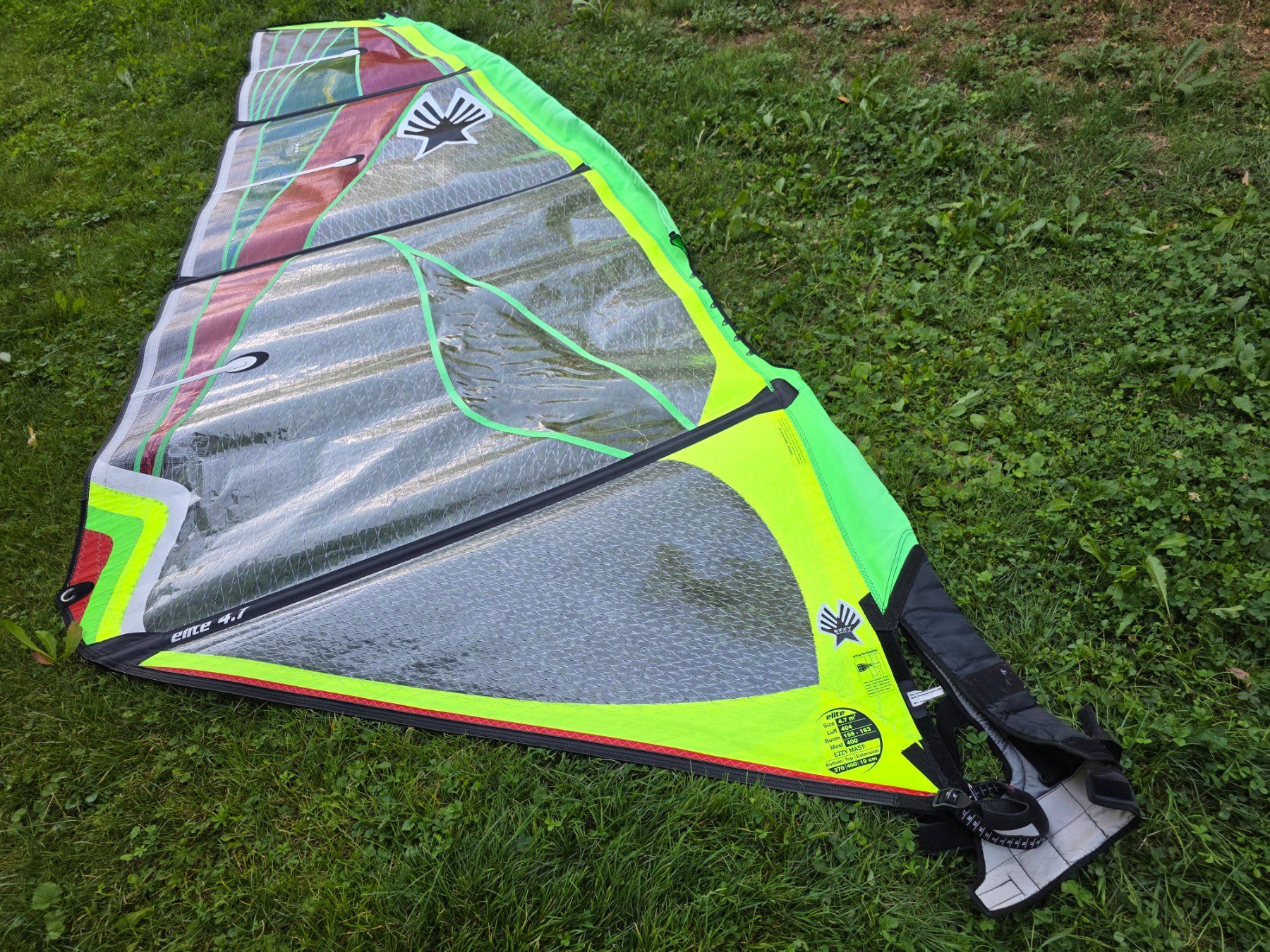 Surf: Windsurfsegel Ezzy elite 4,7 – Usato da Buchs SG venduto da swisssurfer007 1