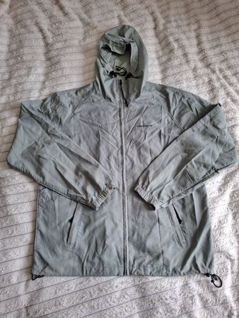 Carhartt Herren Windbreaker Jacke Hellgrün Größe M