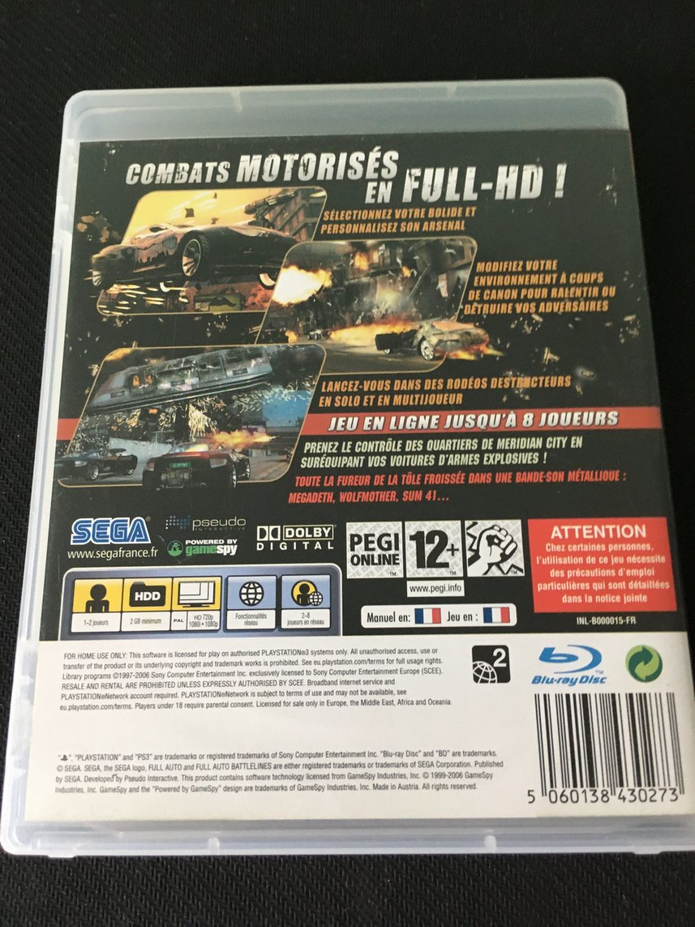 Sony Giochi: Full Auto 2 Battlelines - Playstation 3 / PS3 – Usato da St.Gallen venduto da sjosjo 1