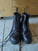 Doc Martens Lederstiefel Schwarz Gr 42