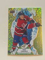 Cole Caufield 2021 Green Ice Rookie Montreal Canadiens