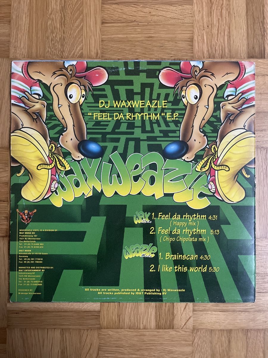 Dischi in vinile: DJ Waxweazle Hardcore Vinyl – Usato da Wangen b. Olten venduto da break72 1