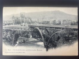 CPA Berne - Kirchenfeldbr & Hist. Mu - circulée - 15.07.190?