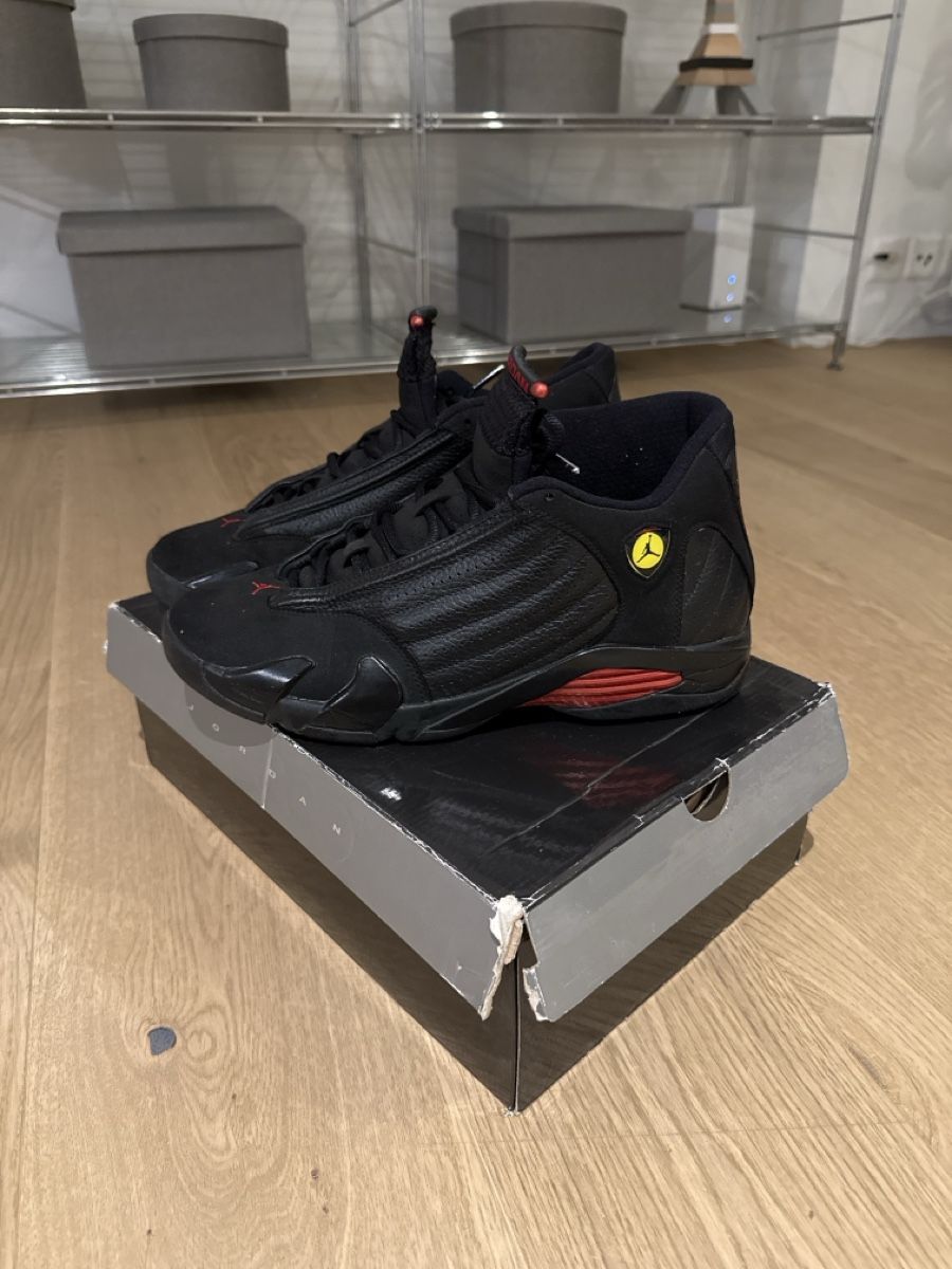 Jordan Scarpe da uomo: Air Jordan 14 Retro Last Shot 2011 – Usato da Kirchdorf AG venduto da rh05 1