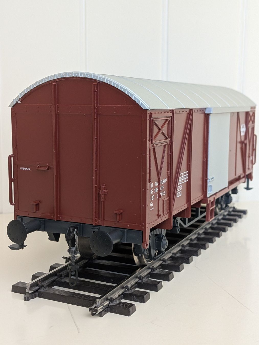 SBB/CFF/FFS Modelleisenbahnen: SBB Gs braun 01 85 120 1 803-9 – Neu (gemäss Beschreibung) aus Grenchen von garage-city 1