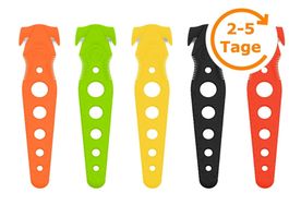Sicherheitsmesser, 5er Set, farbig sort