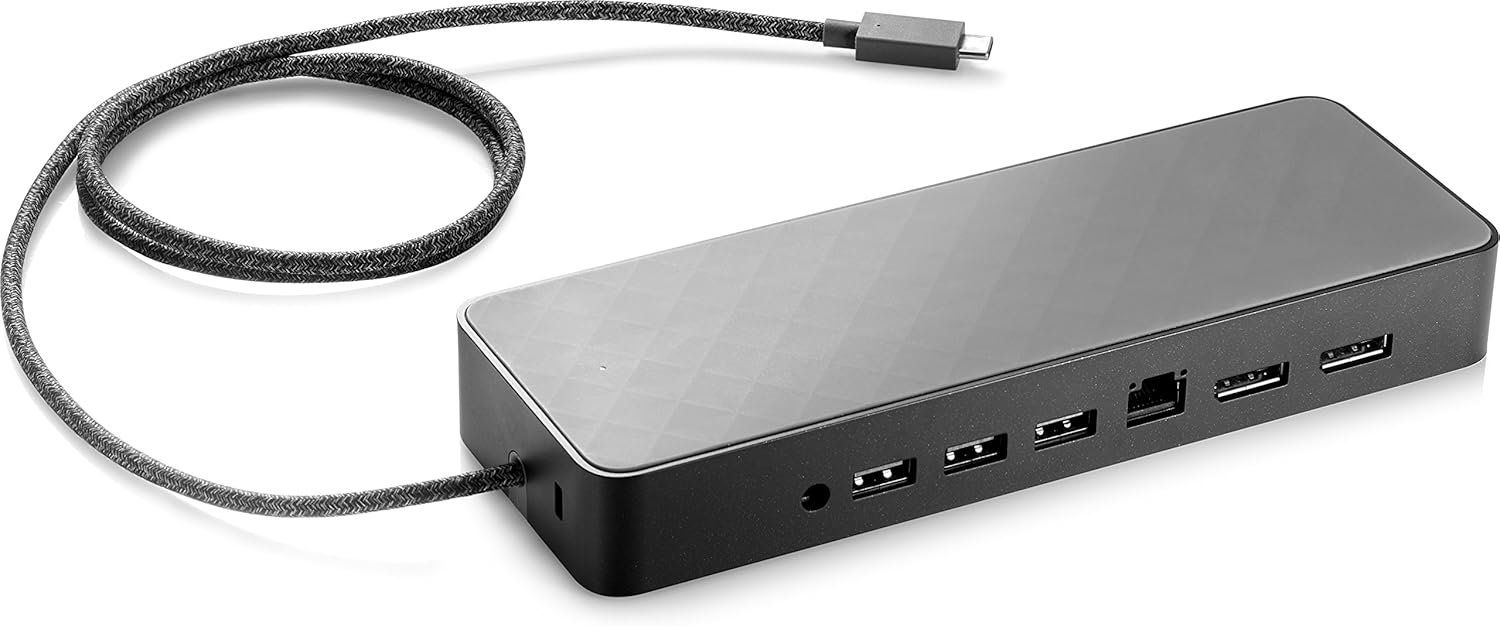 Hewlett Packard Docking station: HP USB-C Universal Dock - Docking Station, Displayport, USB – D'occasion à SCHAAN par myware