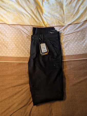 REVIT Motorcycle Pants Worker Davis 2 Black W33 L34