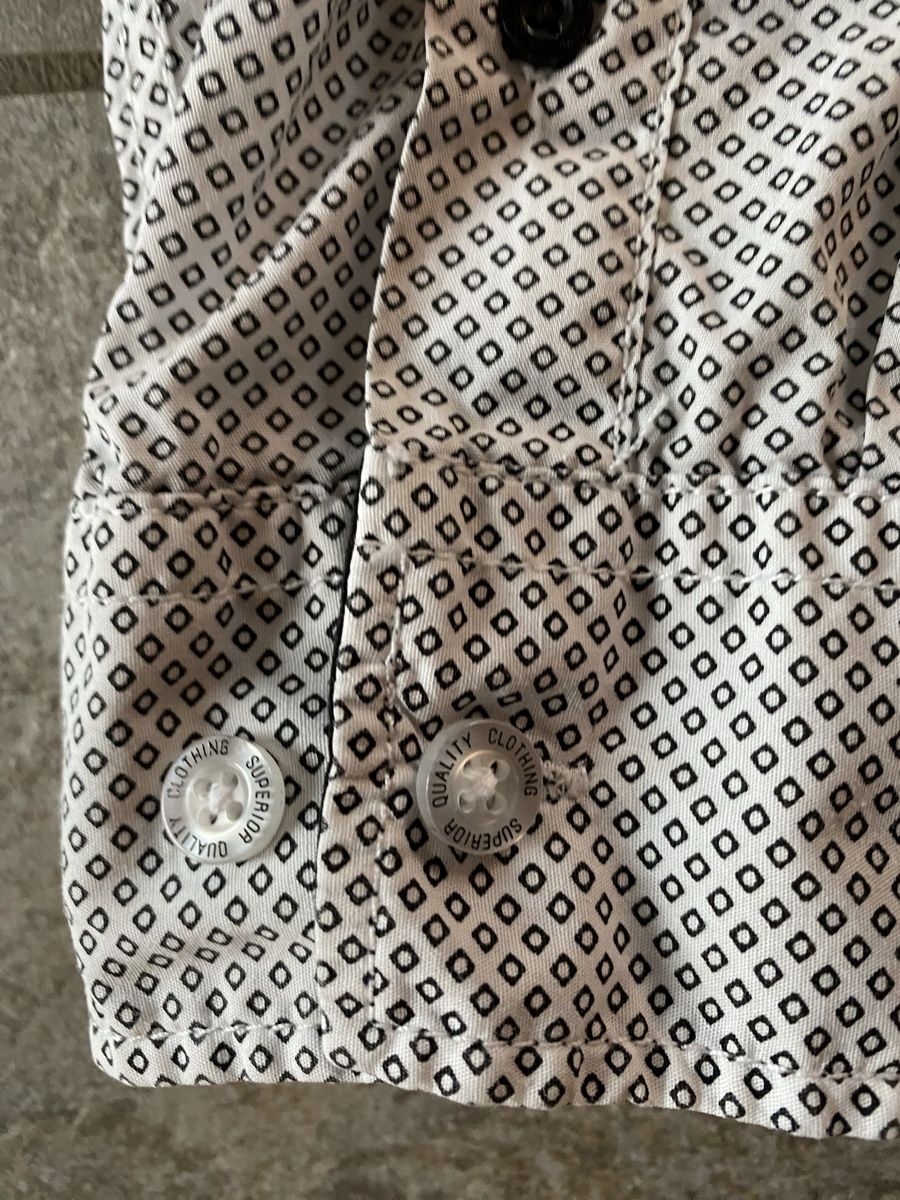 Camicie, T-shirt & Polo: Knabenhemd Gr 164 Baumwolle schwarz weiß – Nuovo e nell'imballaggio originale da Wetzikon ZH venduto da Louisiana-Girl 3