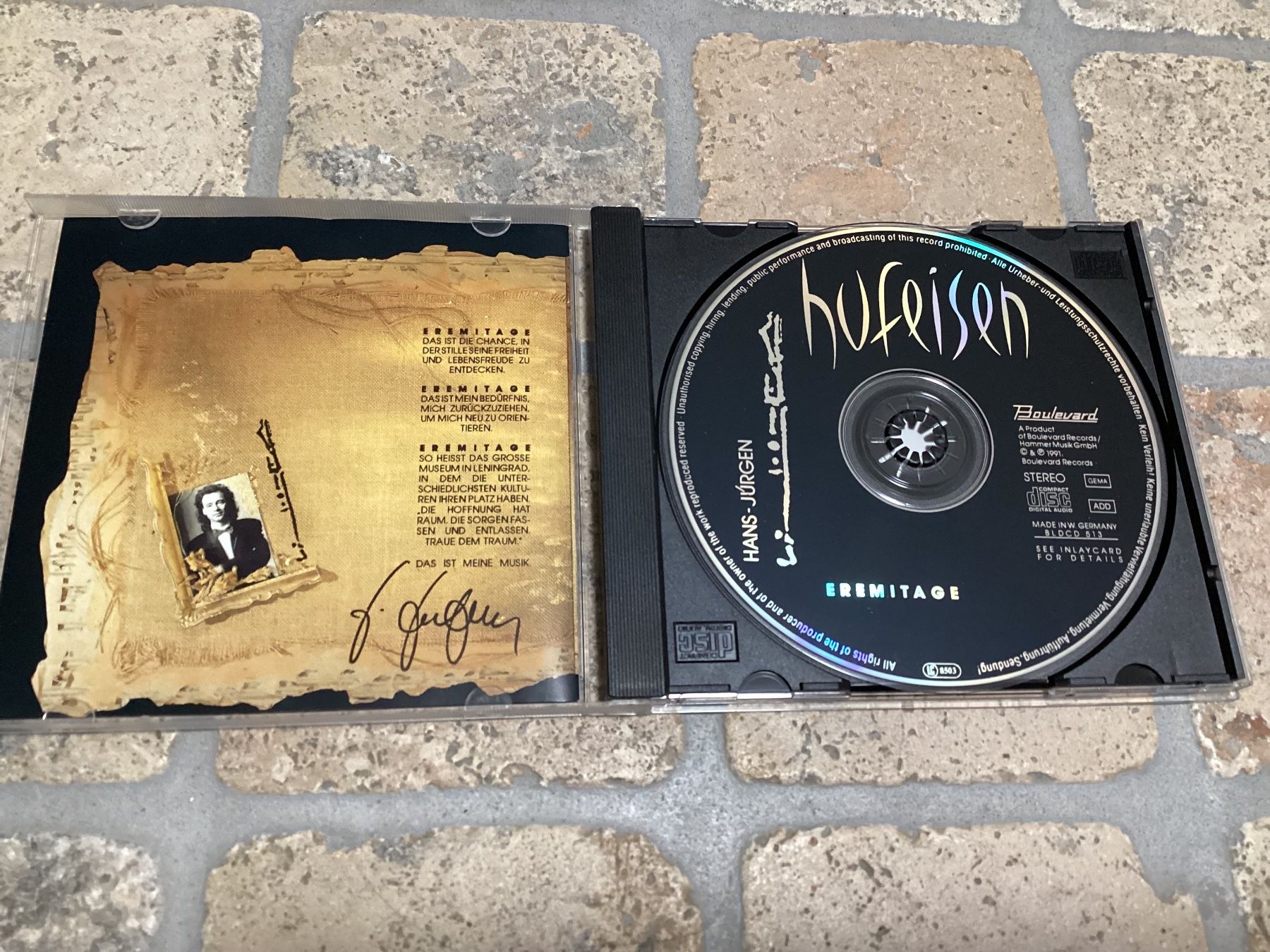 CD: Hans-Jürgen Hufeisen, Eremitage, BLDCD513 – Usato da Mörschwil venduto da Monzar 1
