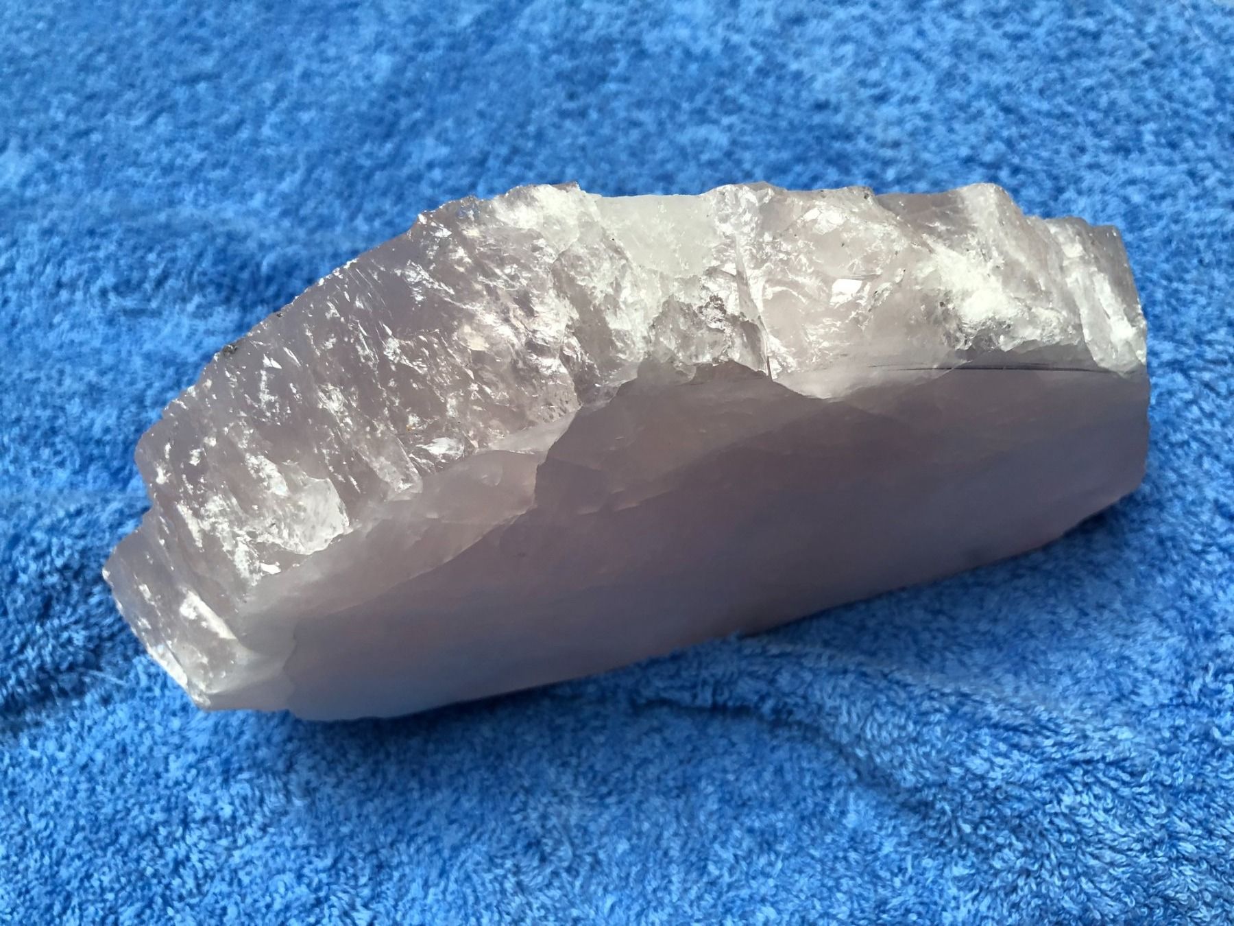 Minerali & Pietre curative: Rosenquarz Scheibe **NEU** – Nuovo (secondo la descrizione) da Siebnen venduto da Trans-Am 3