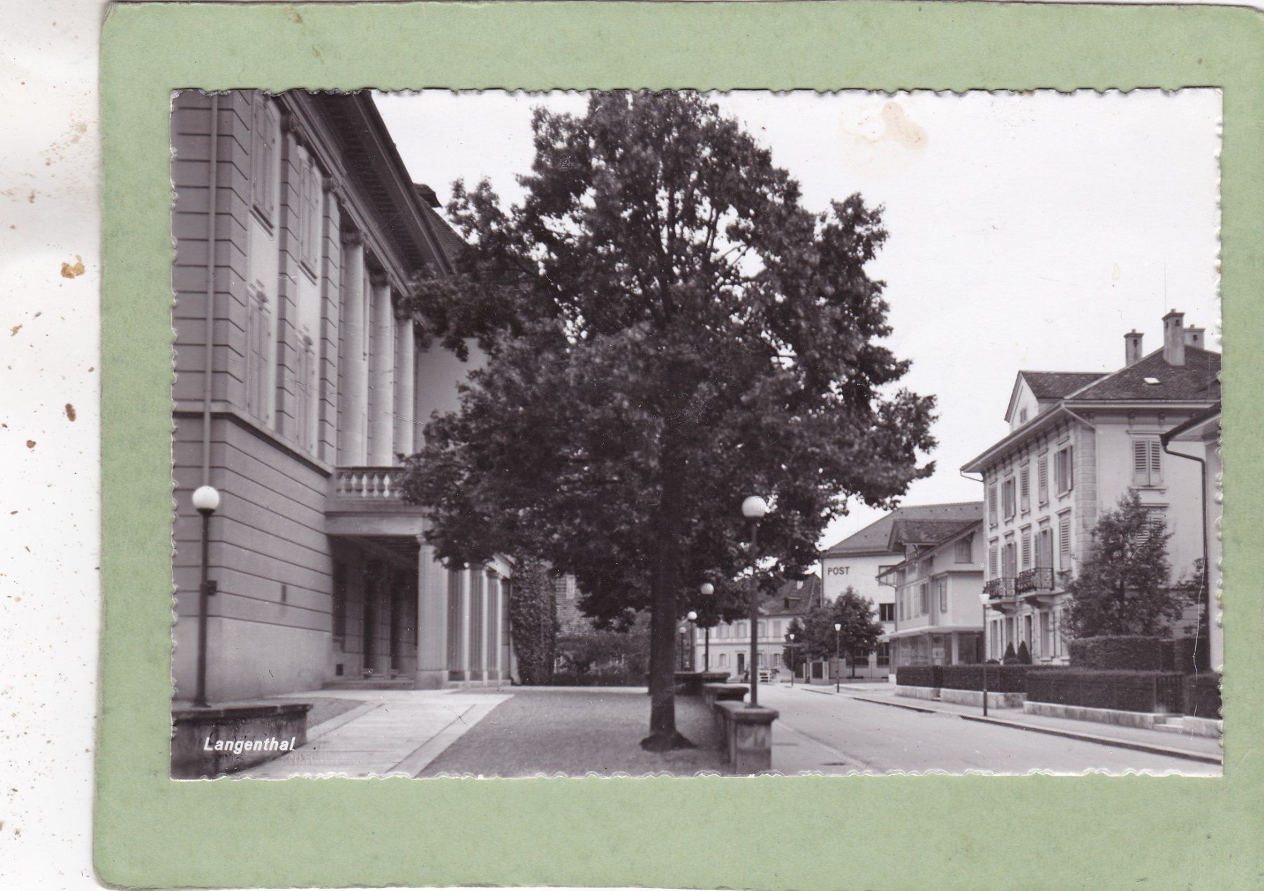 Cartoline postali: Langenthal 1950 – Usato da Herisau venduto da Lisegrat2008