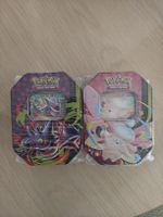 2x Pokémon Tins Mega Evolution EX neu und originalverpackt