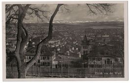 Zürich von der Waid, gelaufen 1930