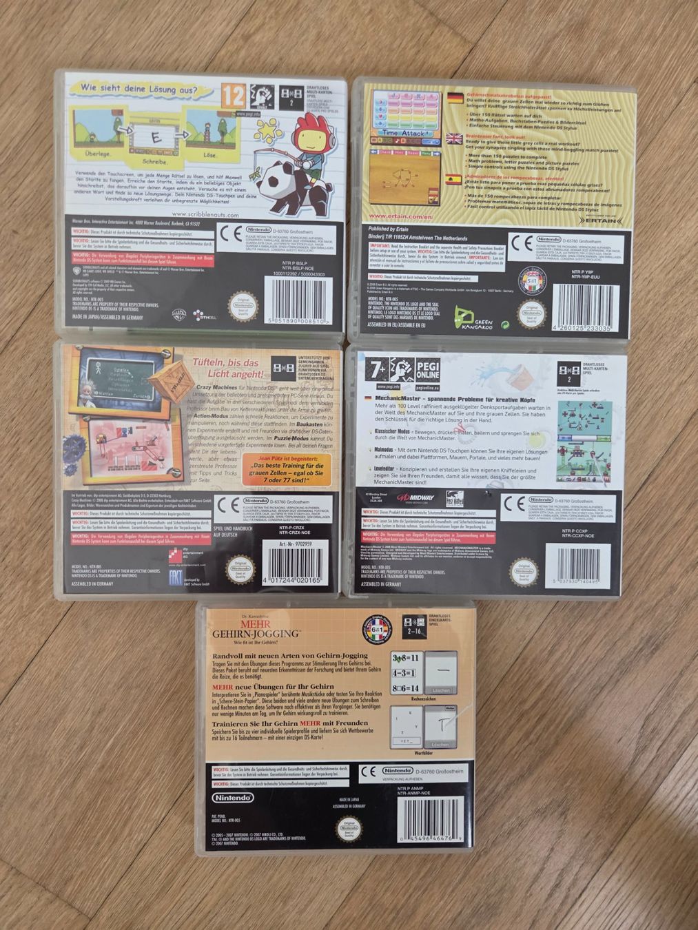 Nintendo Giochi: 5 Games for Nintendo DS – Usato da Carouge GE venduto da Gasco 1