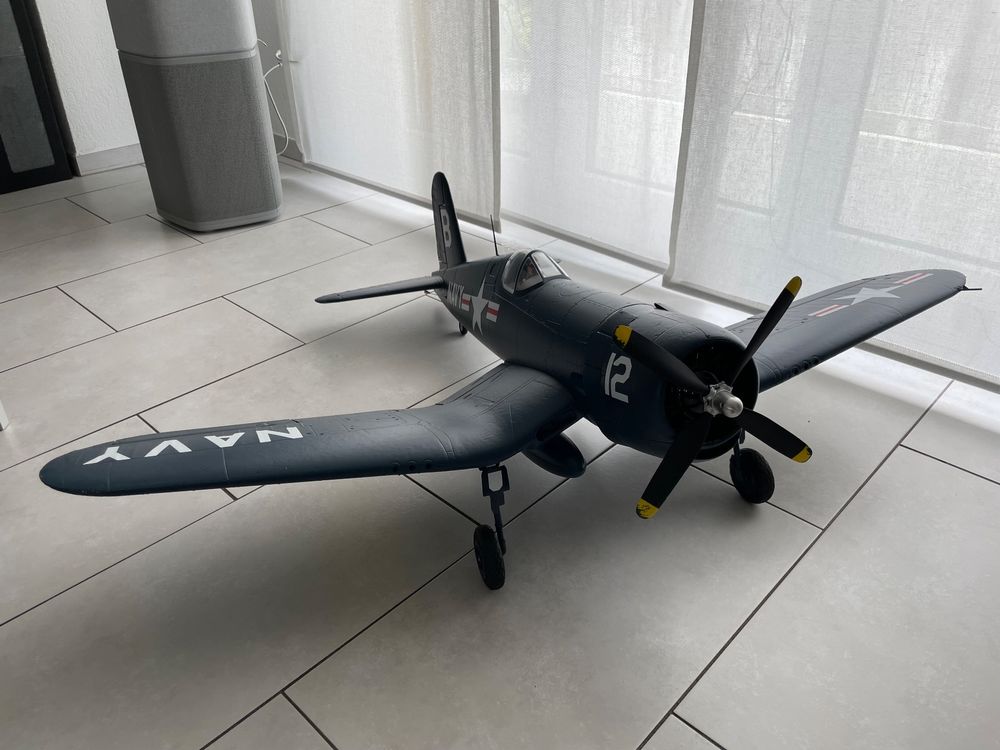 F4U-4 Corsair 1.2m von E-Flite | Kaufen auf Ricardo