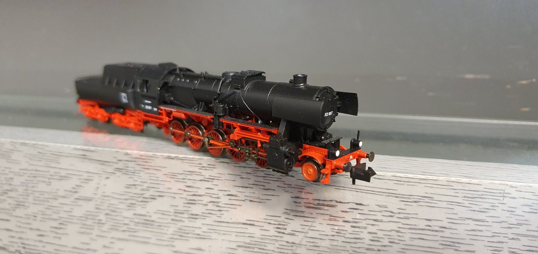 Fleischmann Modelleisenbahnen: FLEISCHMANN:N: DB DAMPFLOK BR 52 715201 TOP/OVP – Gebraucht aus Biglen von taunus82 4