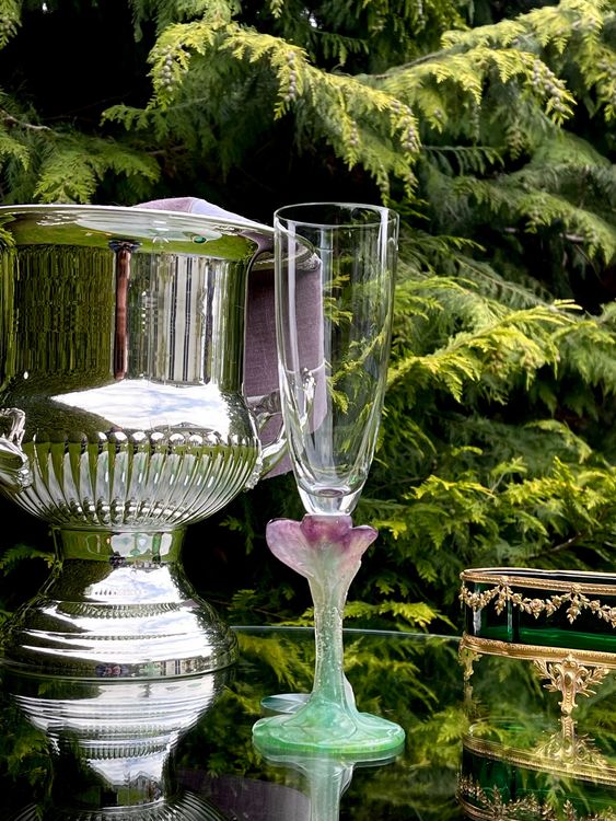 Daum flute à Champagne Pate de Verre Kaufen auf Ricardo